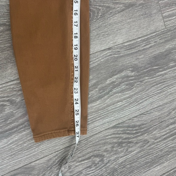SPANX Stretch Twill High Rise Cargo Skinny Pants in Honey Glow Size Large - Picture 9 of 9